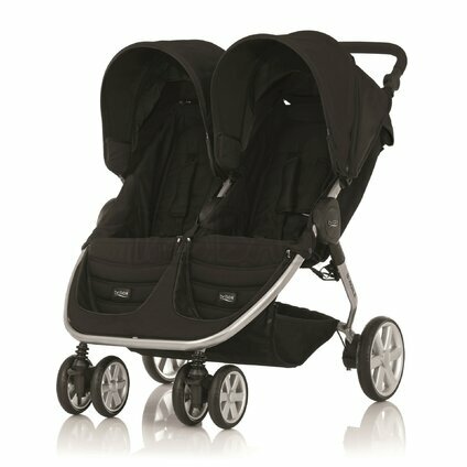 BRITAX - B-AGILE DOUBLE 2016, Cosmos Black