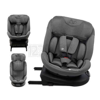 KINDERKRAFT Autosedačka Xpedition 3 i-size 40-150 cm Grey